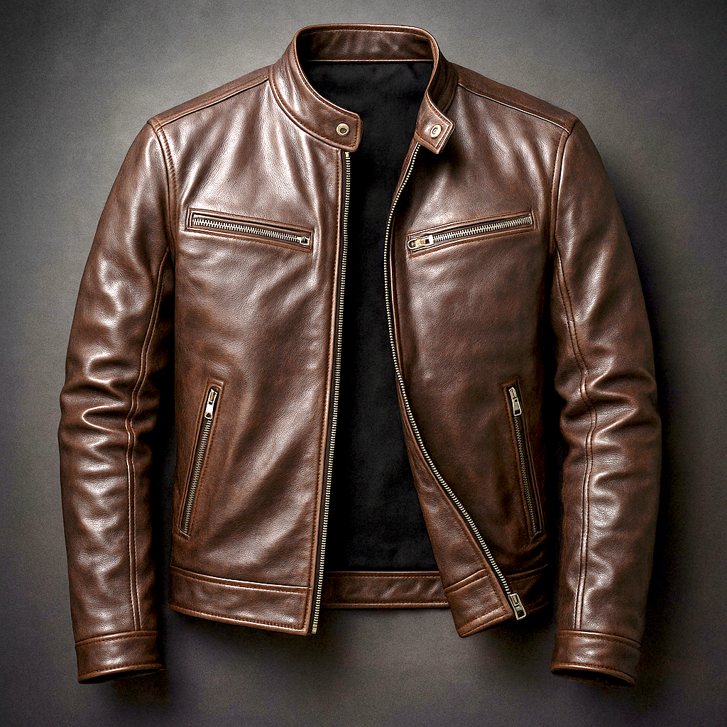 Veste Cuir Maxime