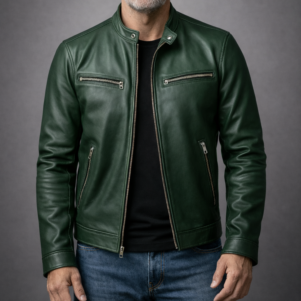 Veste Cuir Maxime