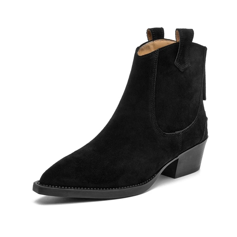 Corinne Bottines en Daim