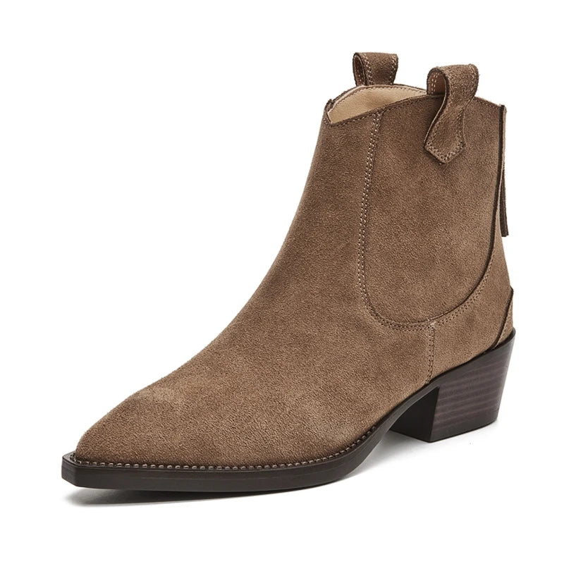 Corinne Bottines en Daim