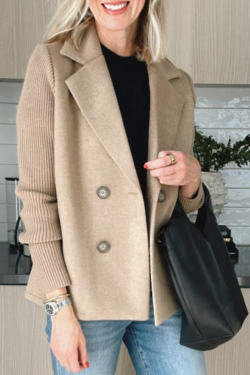 Sasha Manteau blazer en maille (Copy)