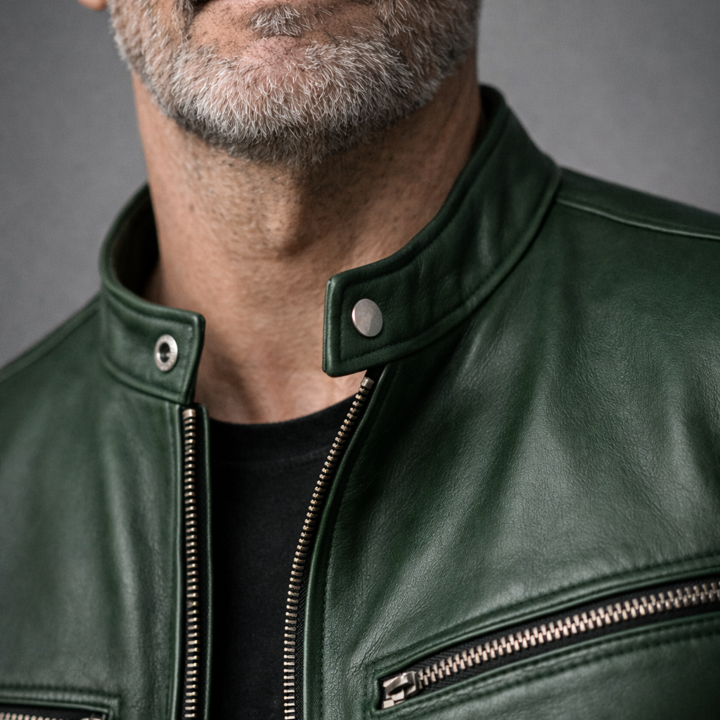 Veste Cuir Maxime