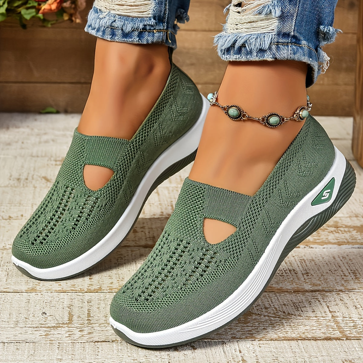 Nina Sneaker Maille — Légèreté & Élégance