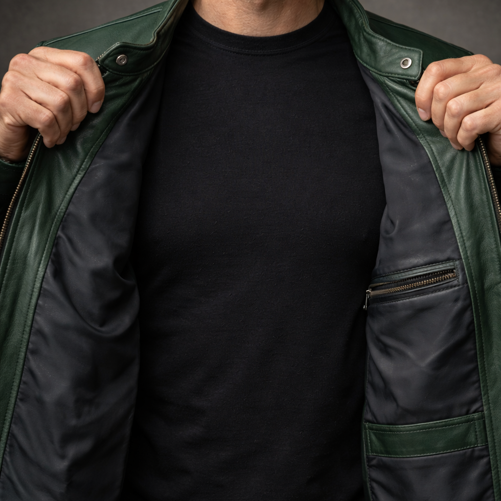 Veste Cuir Maxime