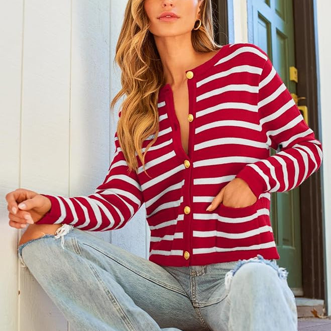 Nautical Cardigan