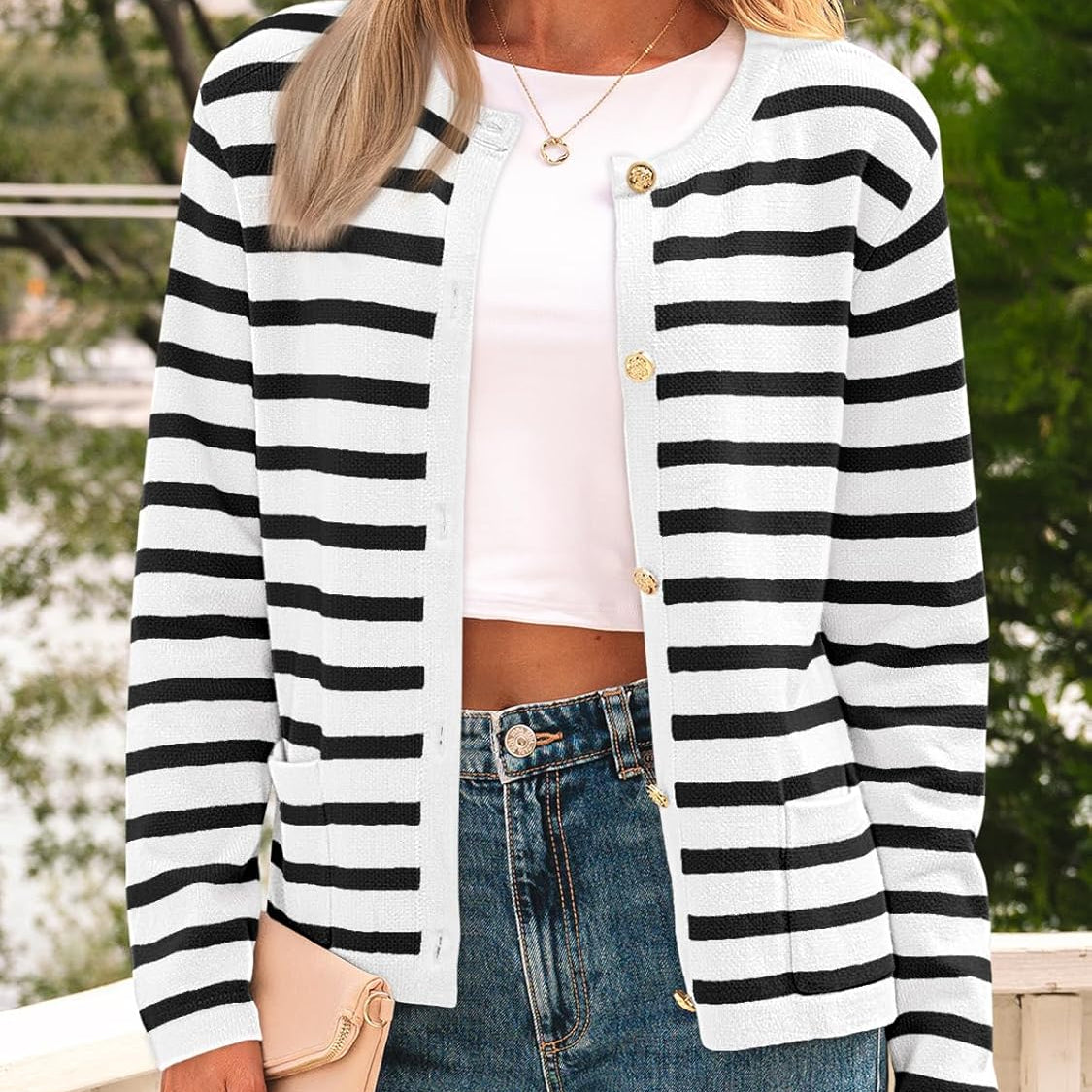 Nautical Cardigan