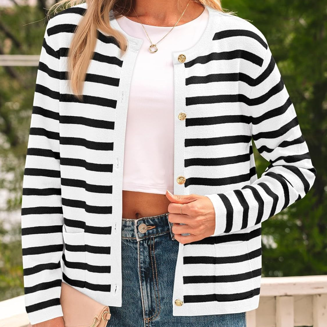 Nautical Cardigan