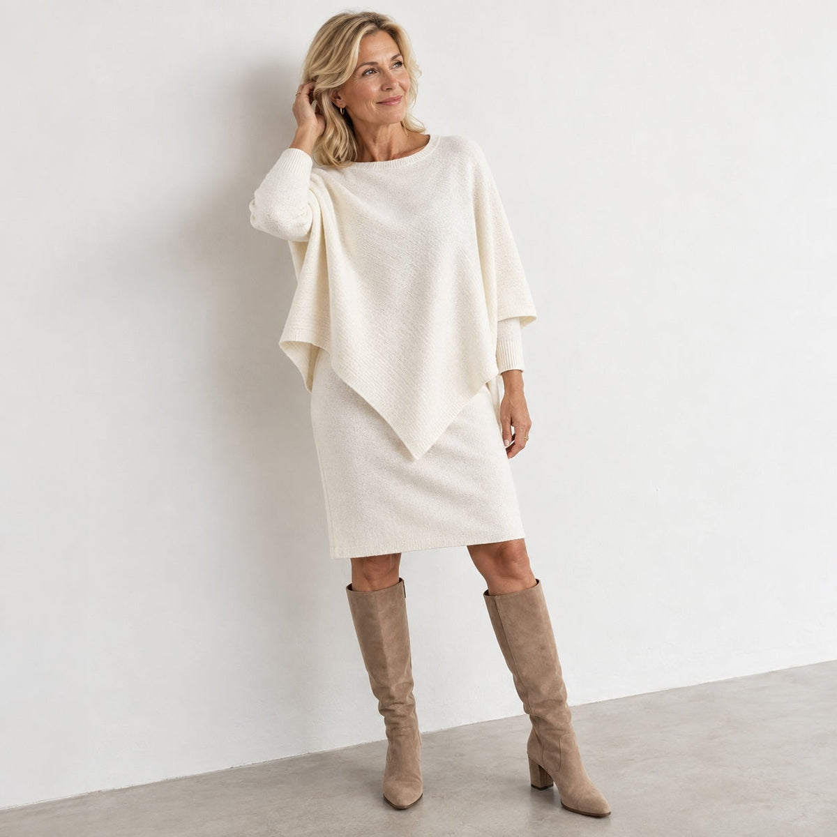 Elise Poncho tricot
