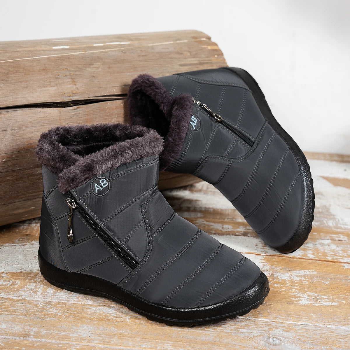 Nathalie Bottines Fourrées