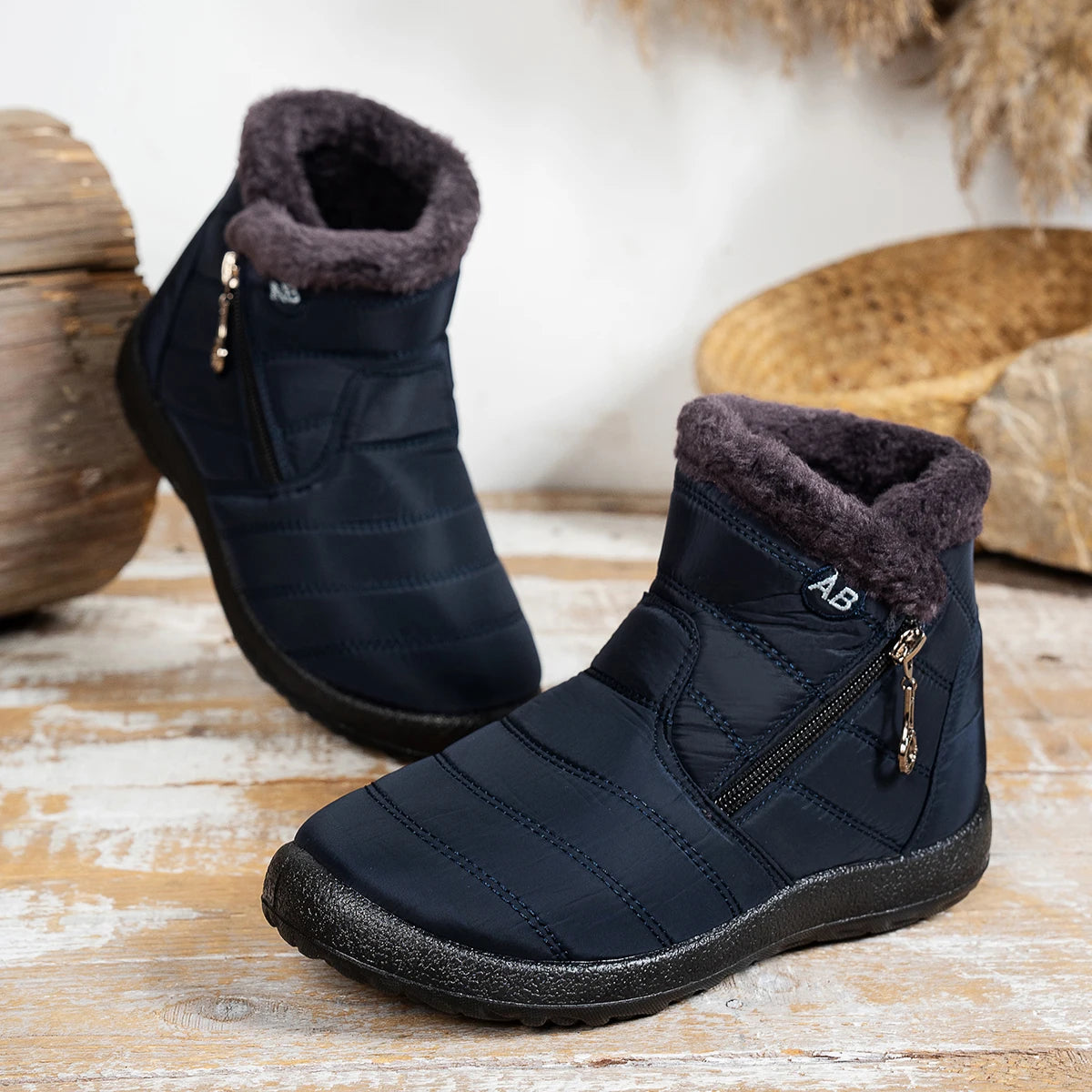 Nathalie Bottines Fourrées