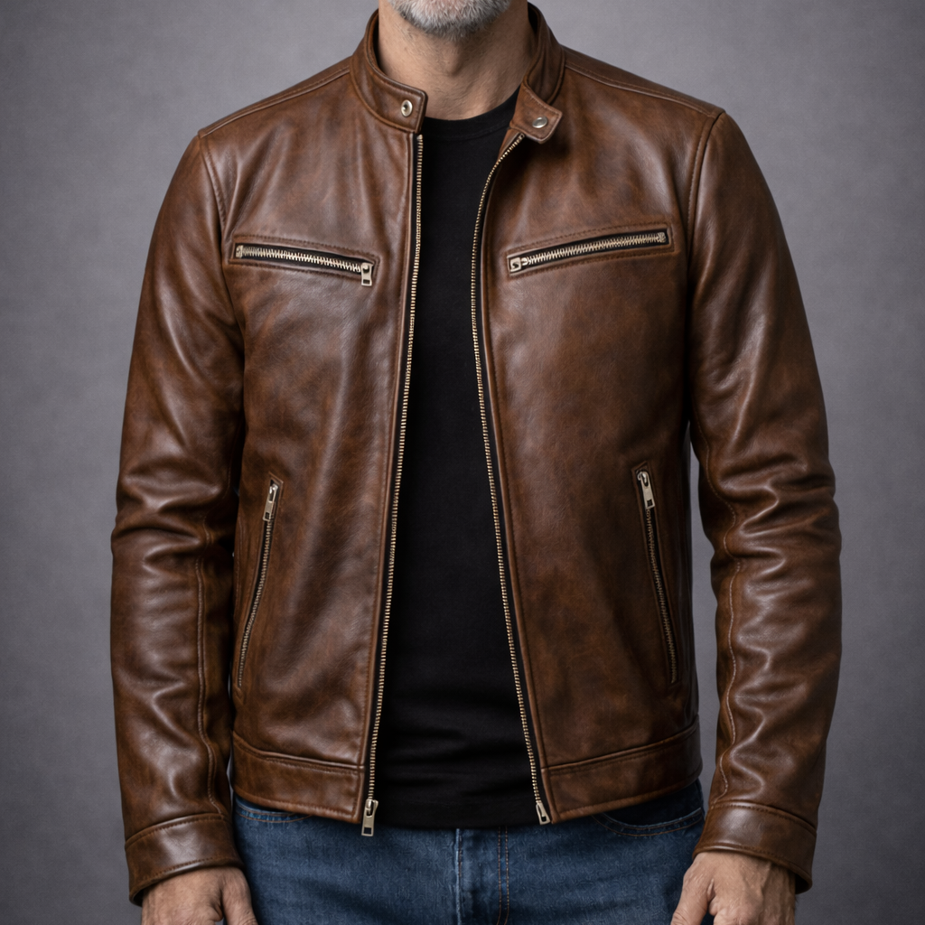 Veste Cuir Maxime