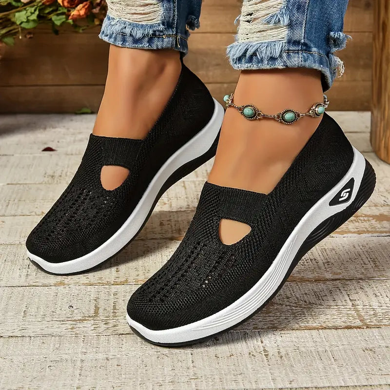 Nina Sneaker Maille — Légèreté & Élégance