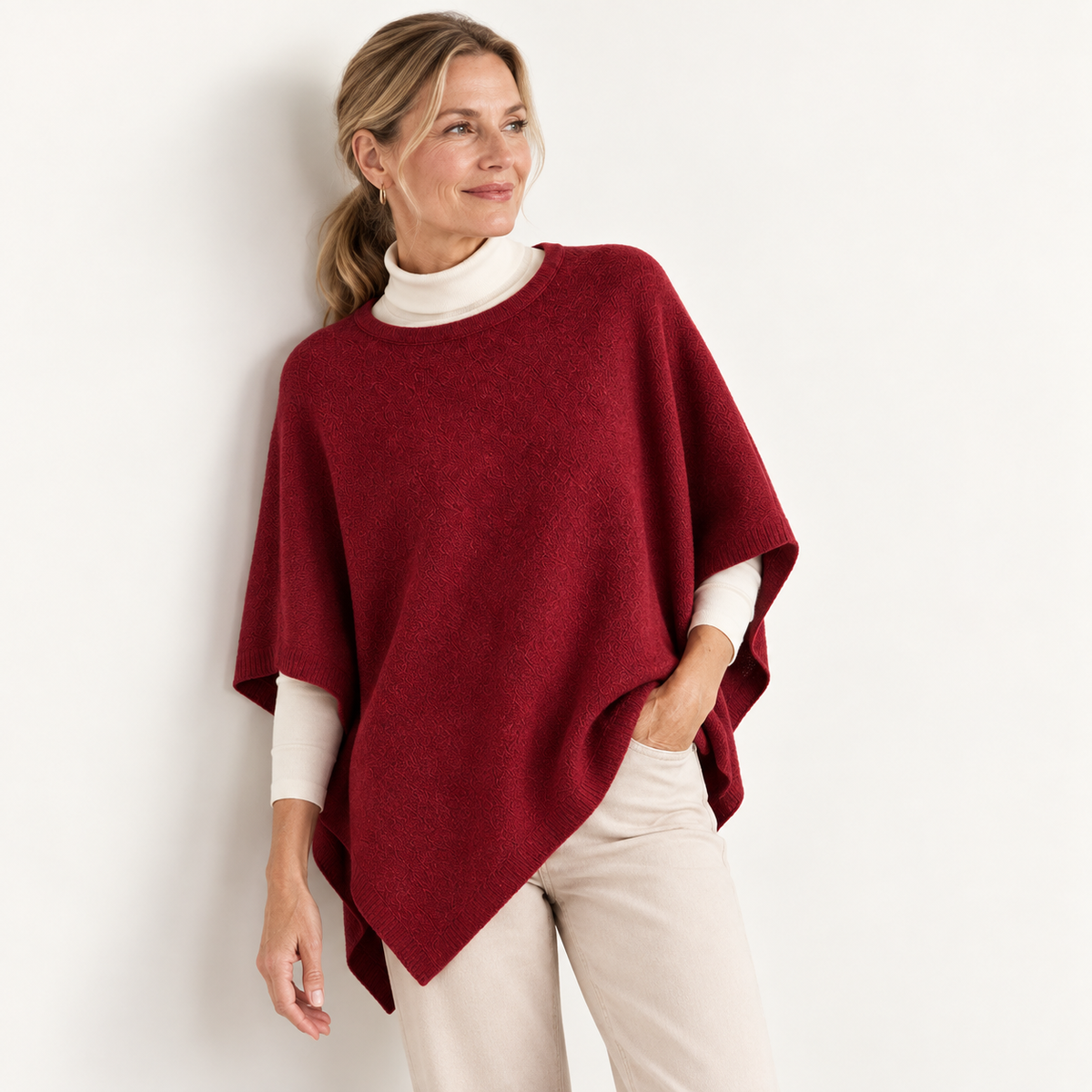 Elise Poncho tricot